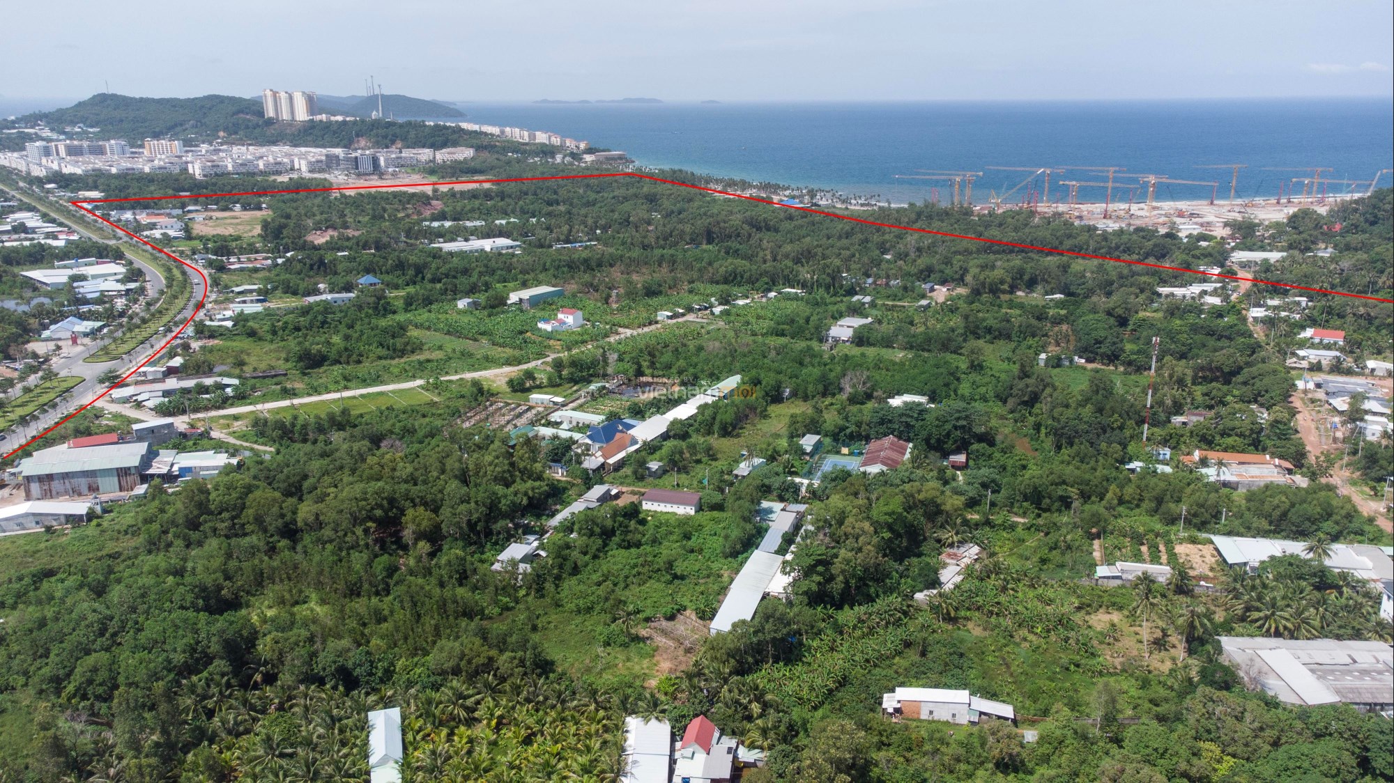 [Photostory] Khu đô thị Bãi Đất Đỏ 64.000 tỷ của Sun Group